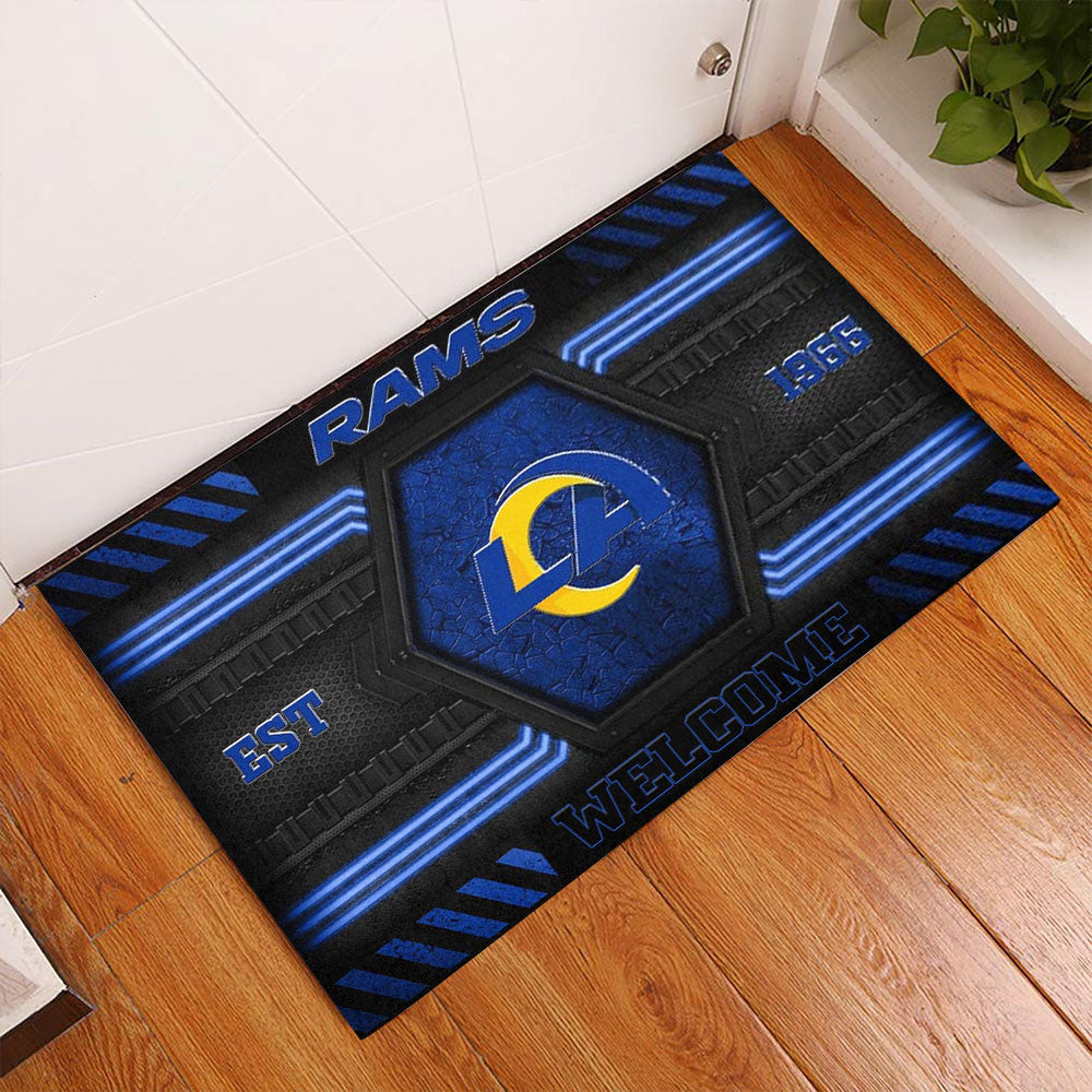 Los Angeles Rams Custom Doormat – MAITM13169