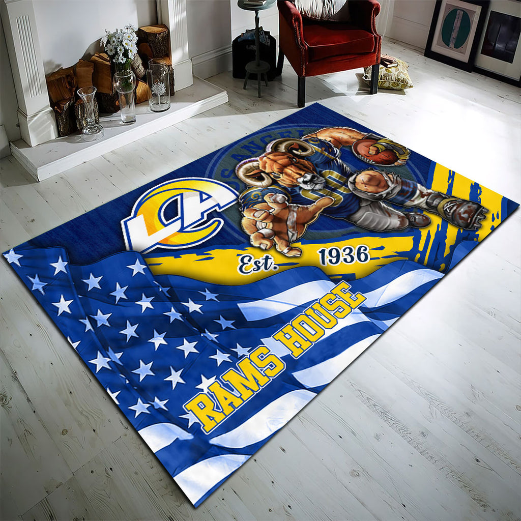 Los Angeles Rams Rectangular Rug – HOATT13168