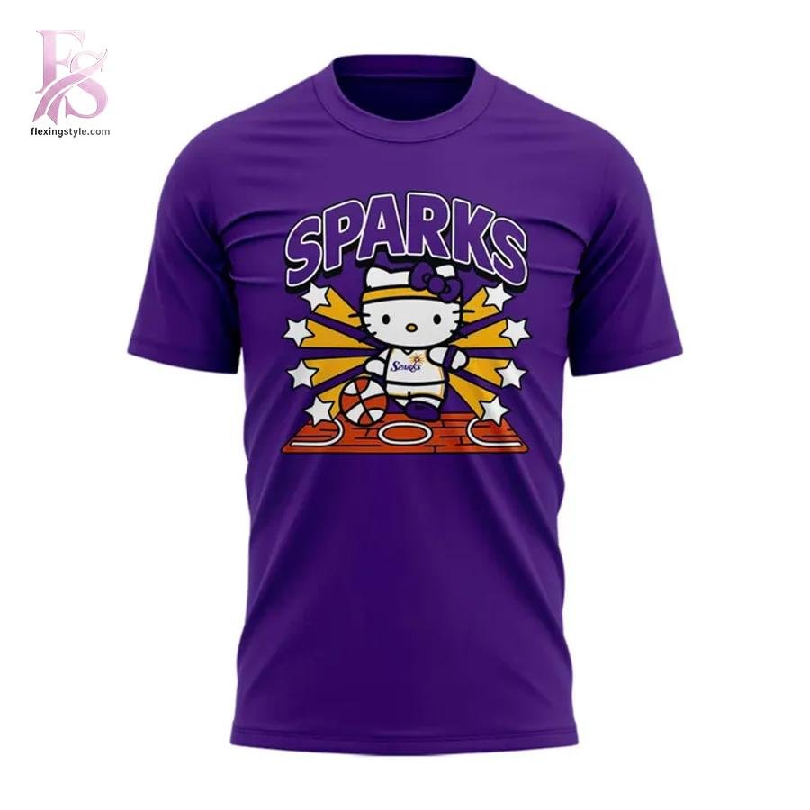 Los Angeles Sparks x Hello Kitty T-Shirt