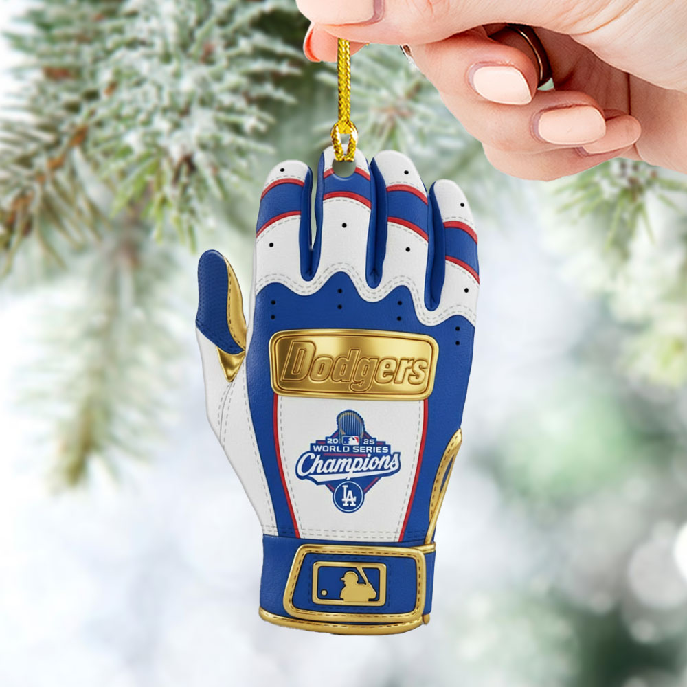 Los Angeles Dodgers Custom Shape 2-sided Acrylic Ornament – TMTHU2038