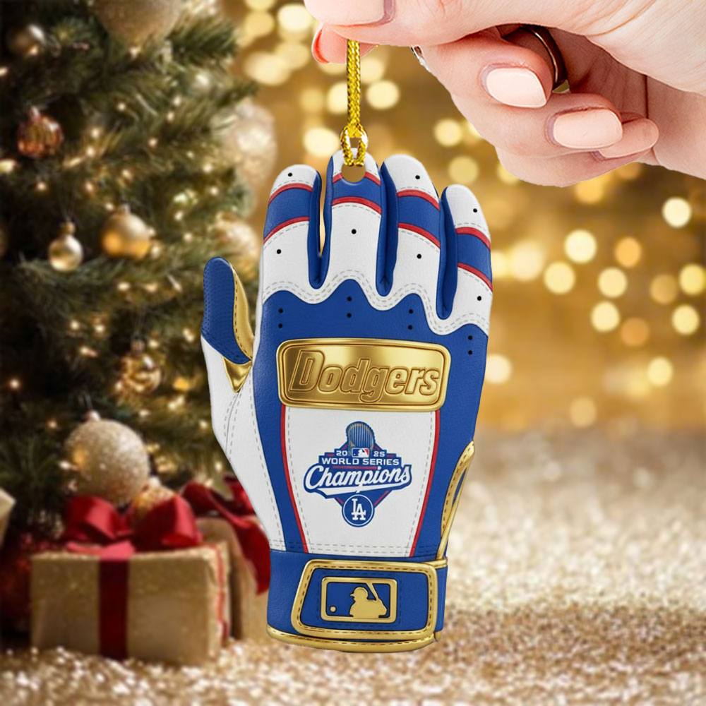 Los Angeles Dodgers Custom Shape 2-sided Acrylic Ornament – TMTHU2038