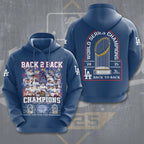 Los Angeles Dodgers 3D Apparel – TMTHU1965