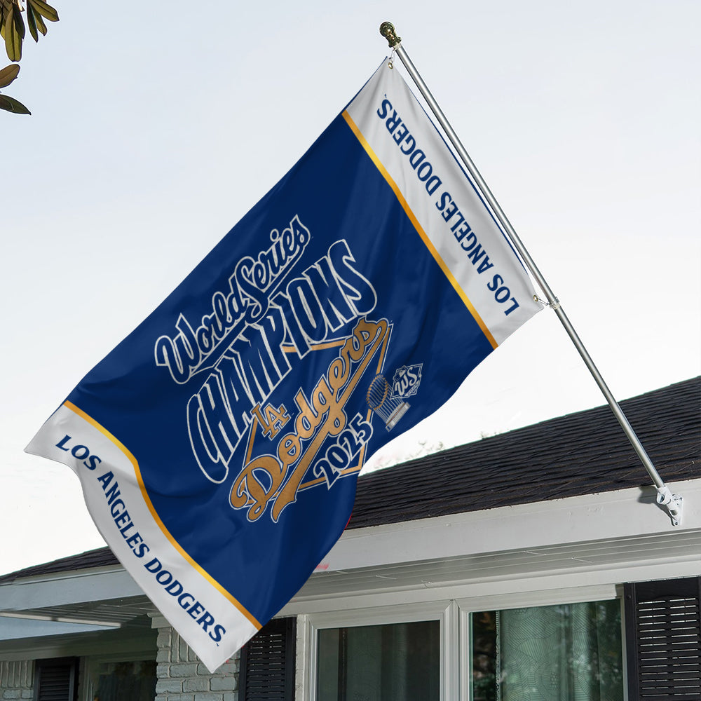 Los Angeles Dodgers 3D Double-side House Flag – TMTHU1851