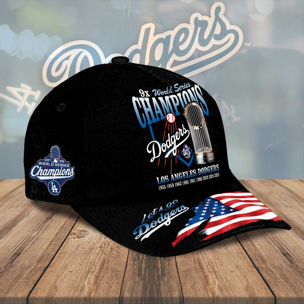 Los Angeles Dodgers 2025 World Series Champions Classic Cap – HOATT14323
