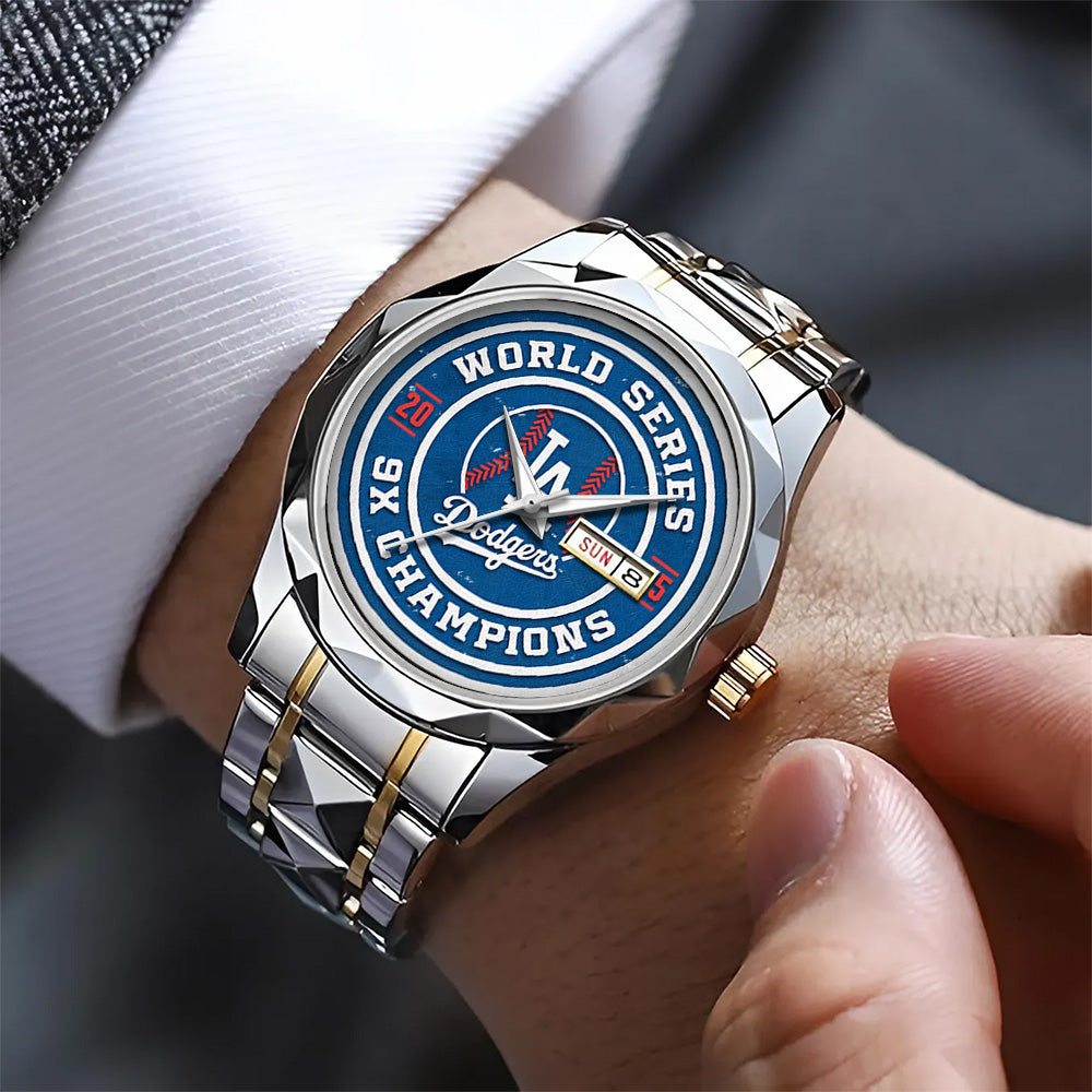 Los Angeles Dodgers World Series 2025 Alloy Luxury Quartz Watch – TANTN18313