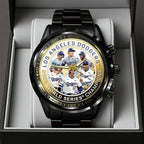 Los Angeles Dodgers World Series 2025 Black Stainless Steel Watch – TANTN18368