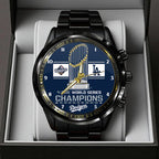 Los Angeles Dodgers World Series 2025 Black Stainless Steel Watch – TANTN18861