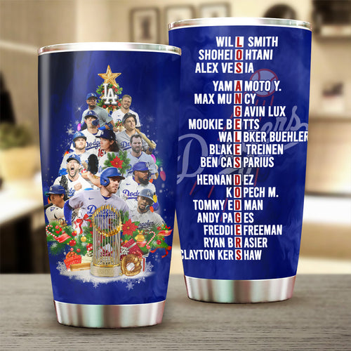 Los Angeles Dodgers World Series 2025 Tumbler Cup – TANTN18681