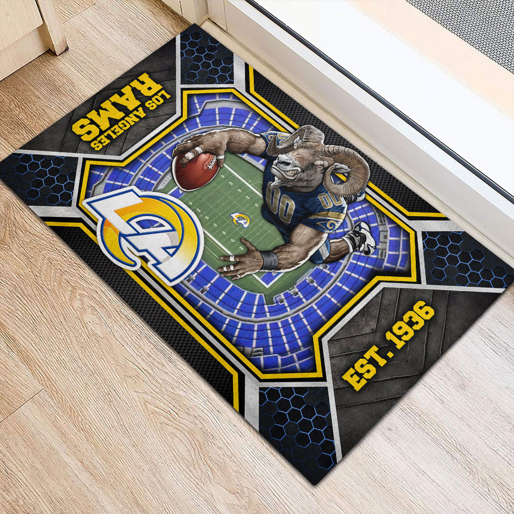Los Angeles Rams Custom Doormat – HOATT12626
