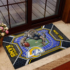 Los Angeles Rams Custom Doormat – HOATT12626
