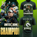 Louisville Kings United Bowl Champions 2026 Reigning Champions T-Shirt