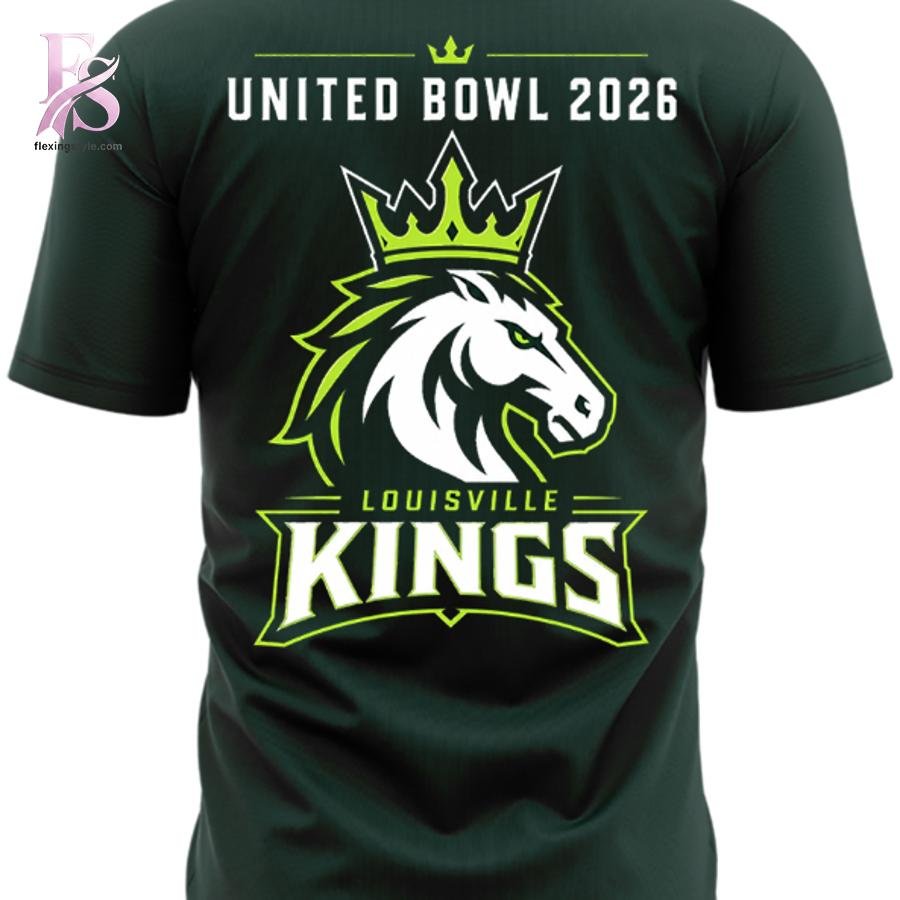 Louisville Kings United Bowl Champions 2026 Reigning Champions T-Shirt
