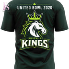 Louisville Kings United Bowl Champions 2026 Reigning Champions T-Shirt