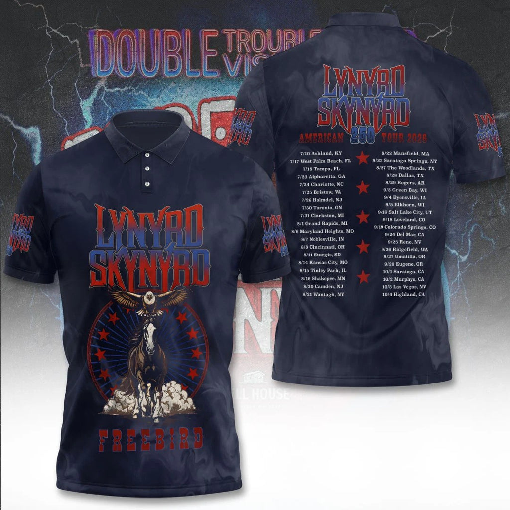 Lynyrd Skynyrd Tour 2026 3D Apparel – TANTN25161