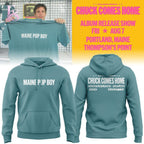 MAINE POP BOY Chuck Comes Home 2026 T-shirt