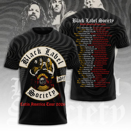 Black Label Society 3D Apparel – MAITM14345