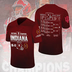 Indiana Hoosiers Football 2025 National Champions 3D Football Jersey – MAITM14587