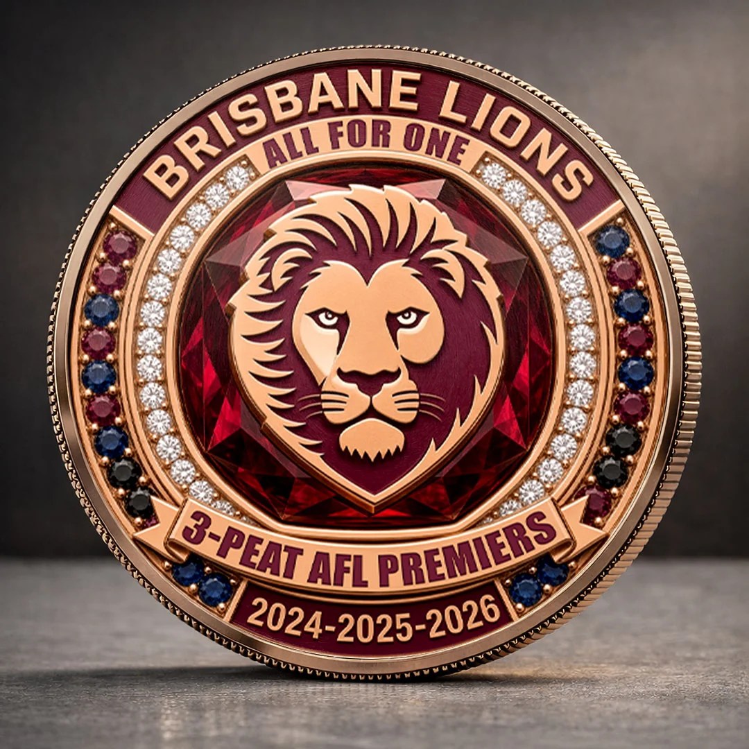 Brisbane Lions 2026 AFL Premiers Commemorative Coin – MAITM15328