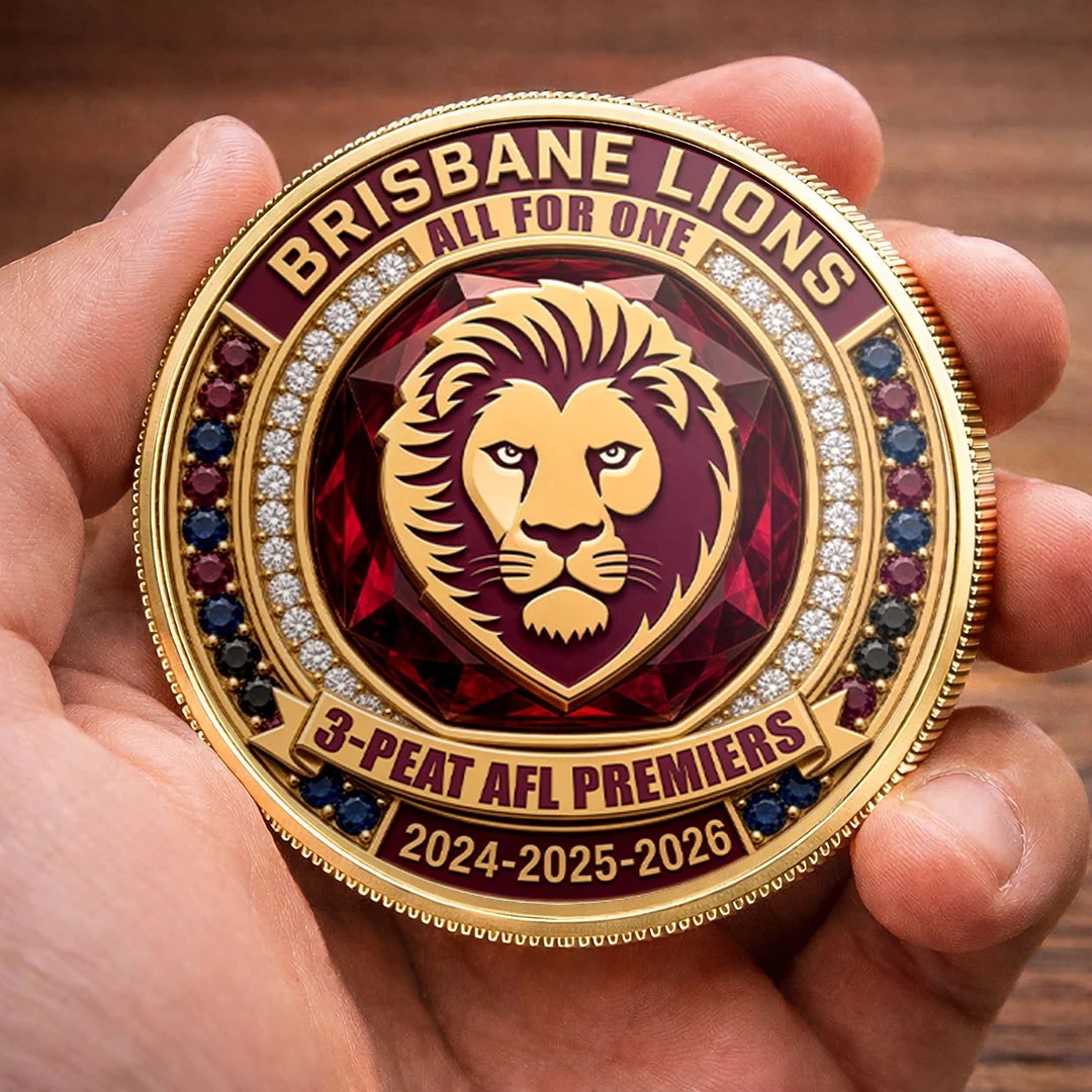Brisbane Lions 2026 AFL Premiers Commemorative Coin – MAITM15328
