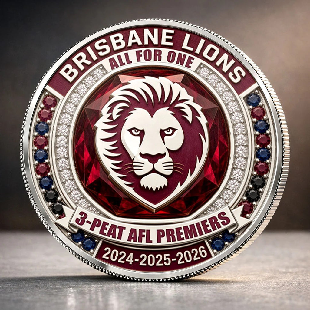 Brisbane Lions 2026 AFL Premiers Commemorative Coin – MAITM15328