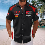 Marc Márquez Short Sleeve Button-Down Shirt – TMTHU1594