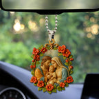 Maria Custom shape Clear 1-sided Acrylic Car Ornament – TMTHU 348