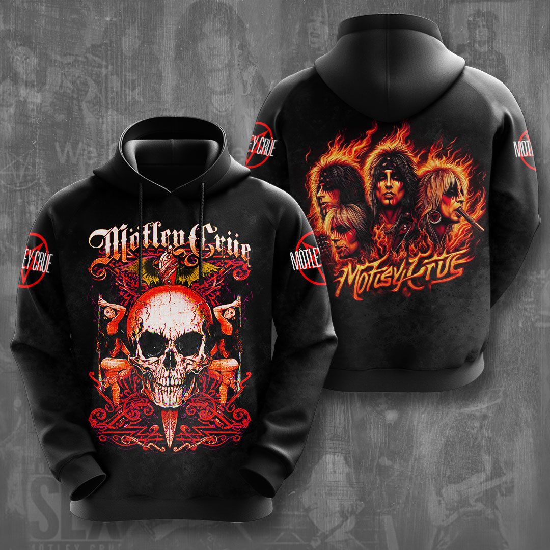 Mötley Crüe 3D Apparel – NGHIAVT 1455