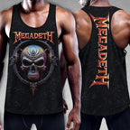 Megadeth Band Y-Back Muscle Tank Top – TMTHU 379