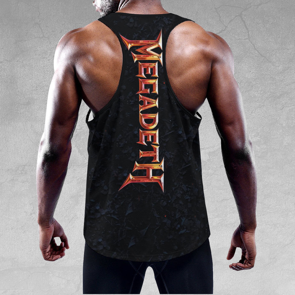 Megadeth Band Y-Back Muscle Tank Top – TMTHU 379