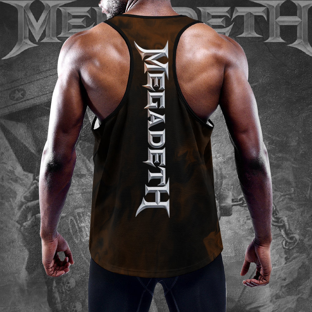 Megadeth Band Y-Back Muscle Tank Top – TMTHU 397