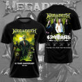 Megadeth 3D Apparel – TMTHU437