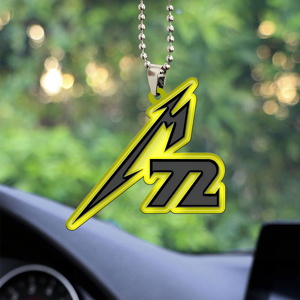 Metallica Custom Shape 2-sided Acrylic Car Ornament – TANTN 11490
