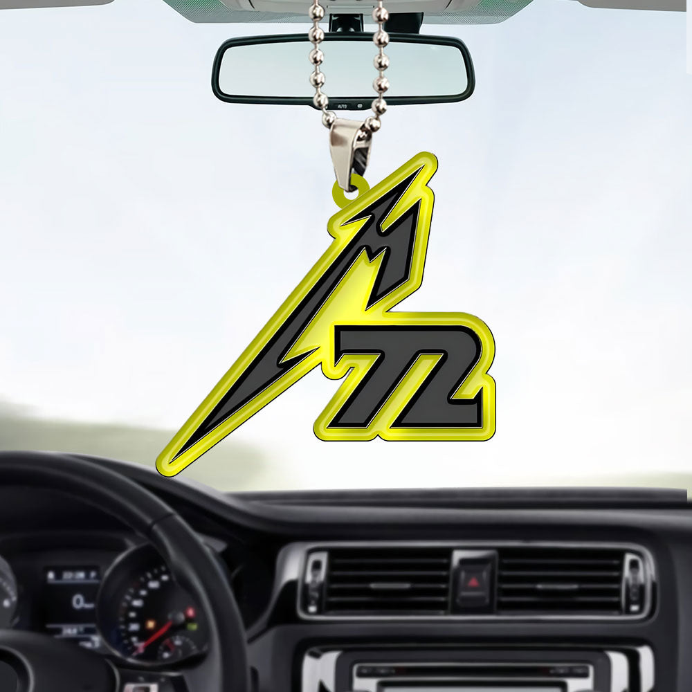Metallica Custom Shape 2-sided Acrylic Car Ornament – TANTN 11490