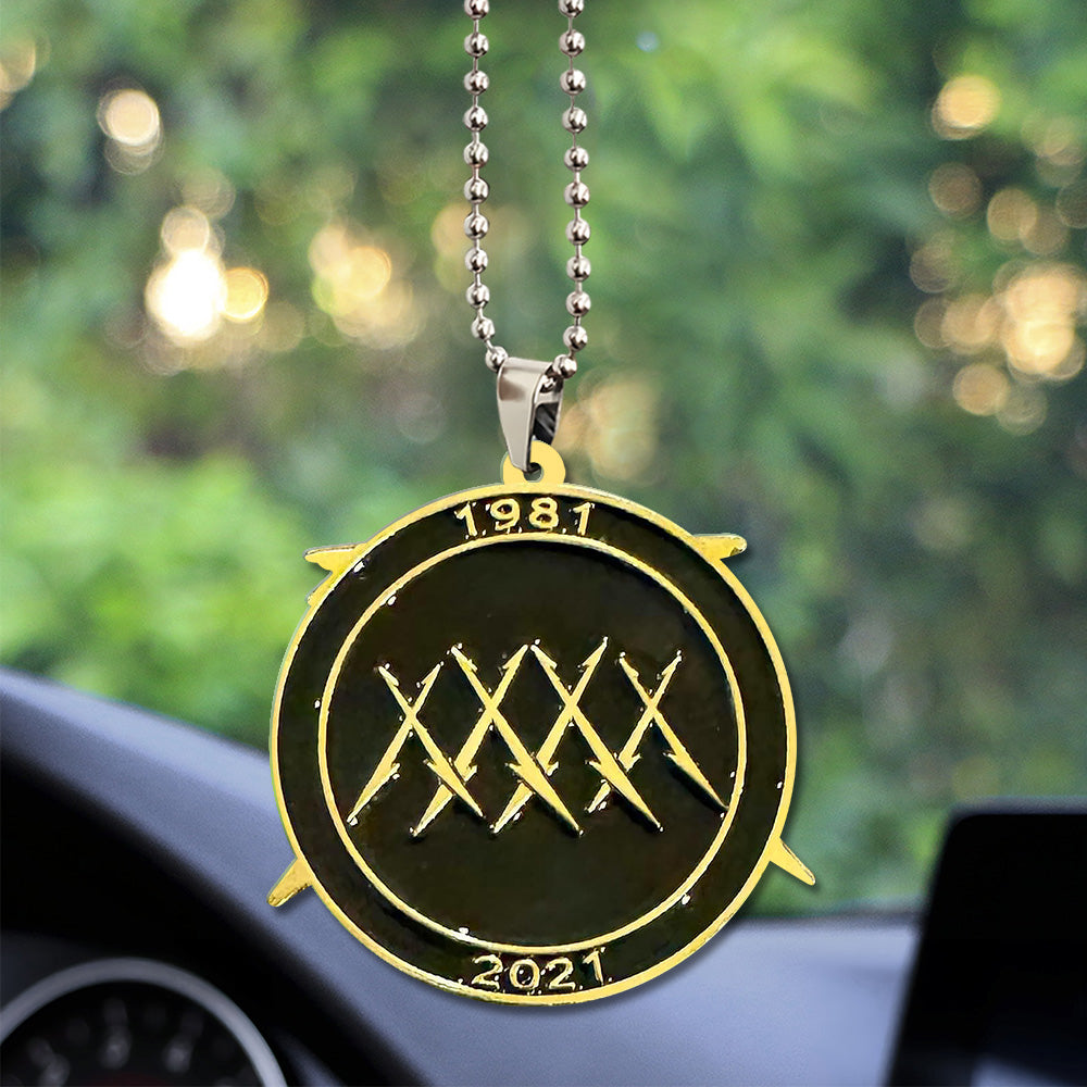 Metallica Custom Shape 2-sided Acrylic Car Ornament – TANTN 11491