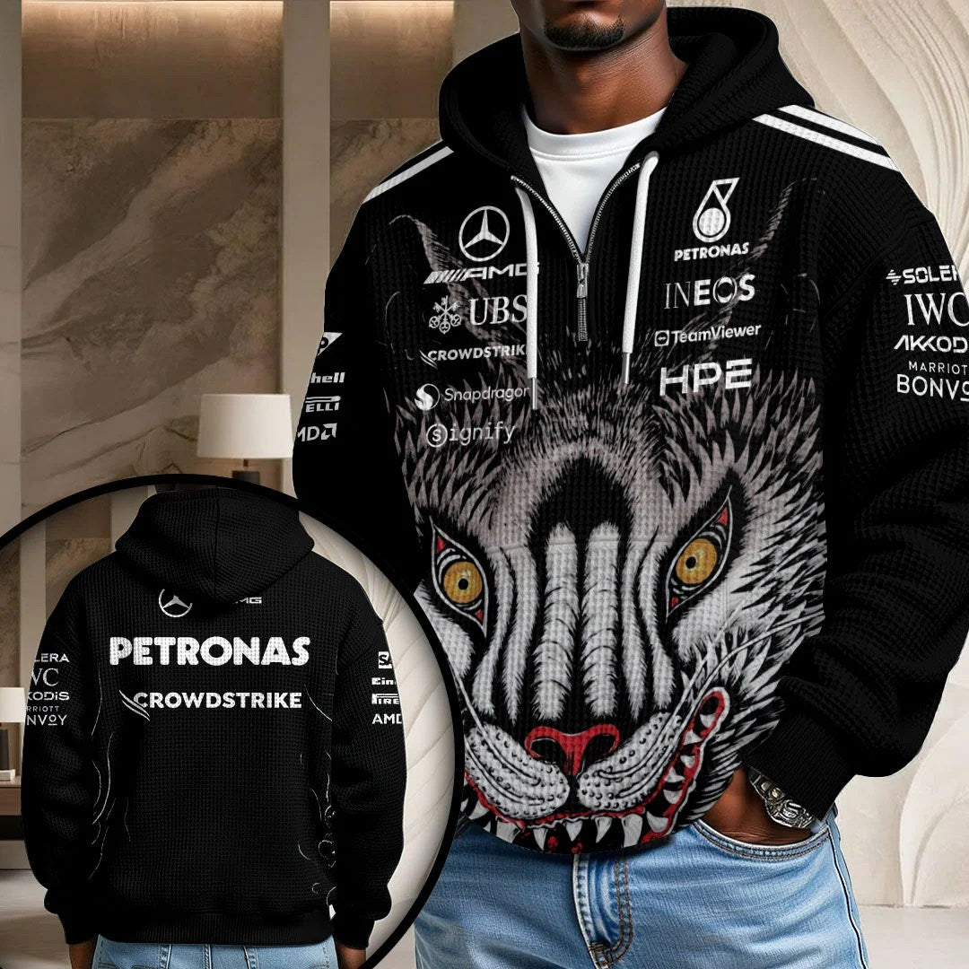 Mercedes AMG Petronas F1 Team 3D Unisex Waffle Hoodie – TANTN25430