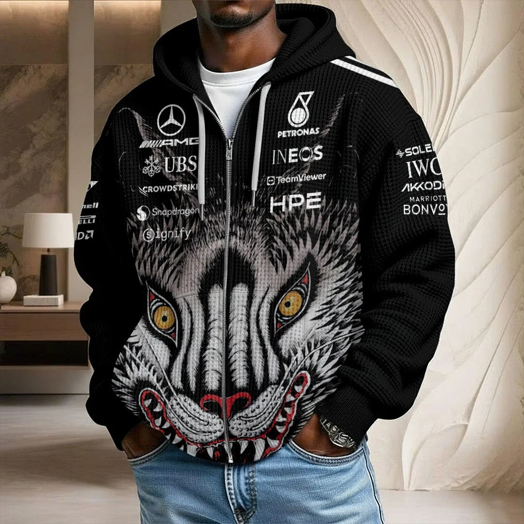 Mercedes AMG Petronas F1 Team 3D Unisex Waffle Hoodie – TANTN25430