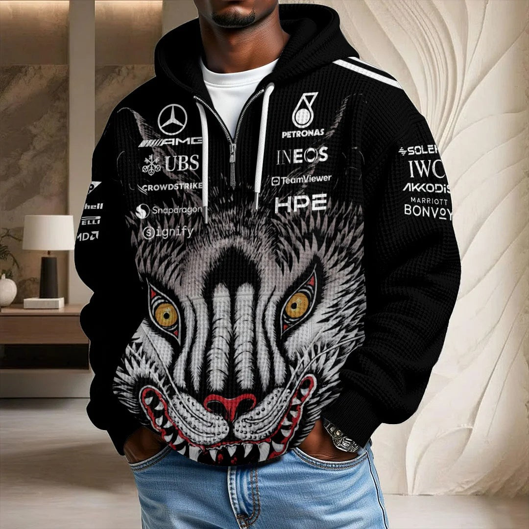 Mercedes AMG Petronas F1 Team 3D Unisex Waffle Hoodie – TANTN25430