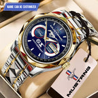 Personalized Ford Mustang 61th Anniversary 2025 Alloy Luxury Quartz Watch – TMTHU901