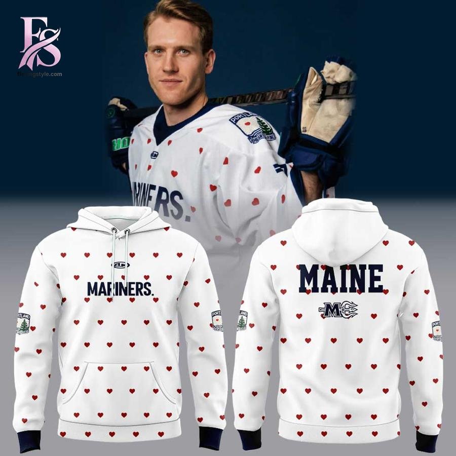 Maine Mariners Portland Hearts of Pine Hoodie
