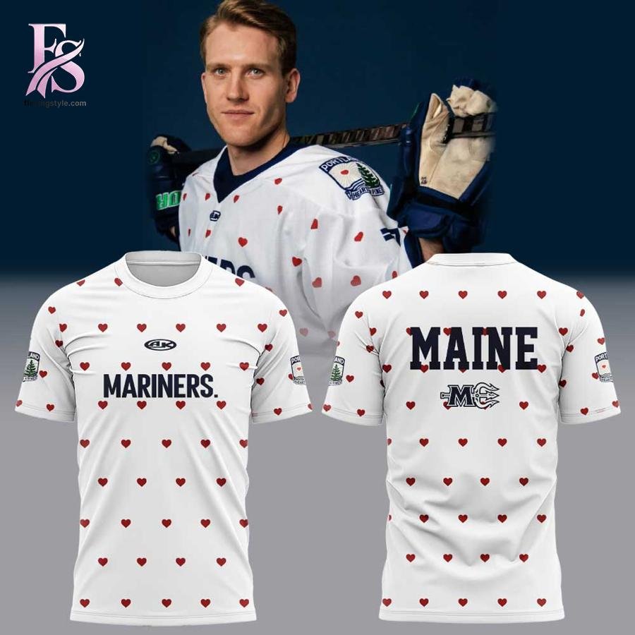 Maine Mariners Portland Hearts of Pine Hoodie