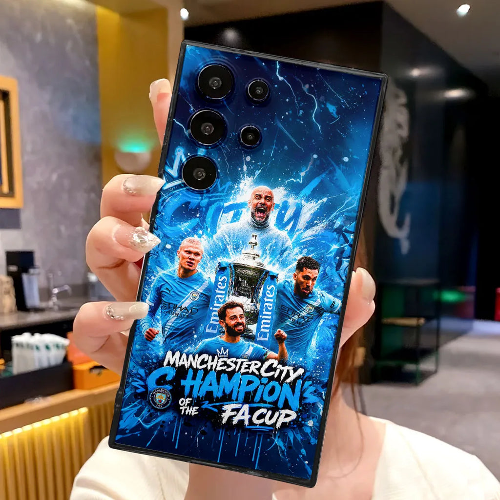 Manchester City 2025/2026 FA Cup Winners Phone Case – HOATT18003