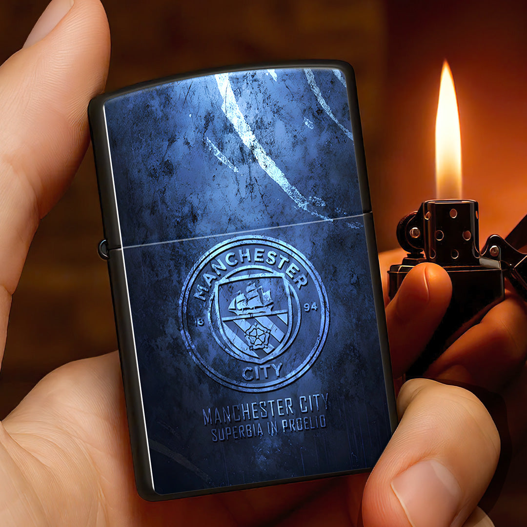 Manchester City Zippo Lighter Case (No Insert) – TANTN16363