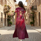 Marilyn Monroe 100th Anniversary Short Sleeve Maxi Dress – HOATT19836