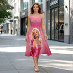 Marilyn Monroe 100th Anniversary Sleeveless Knee-Length Dress – HOATT19725