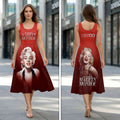 Marilyn Monroe 100th Anniversary Sleeveless Knee-Length Dress – HOATT19740