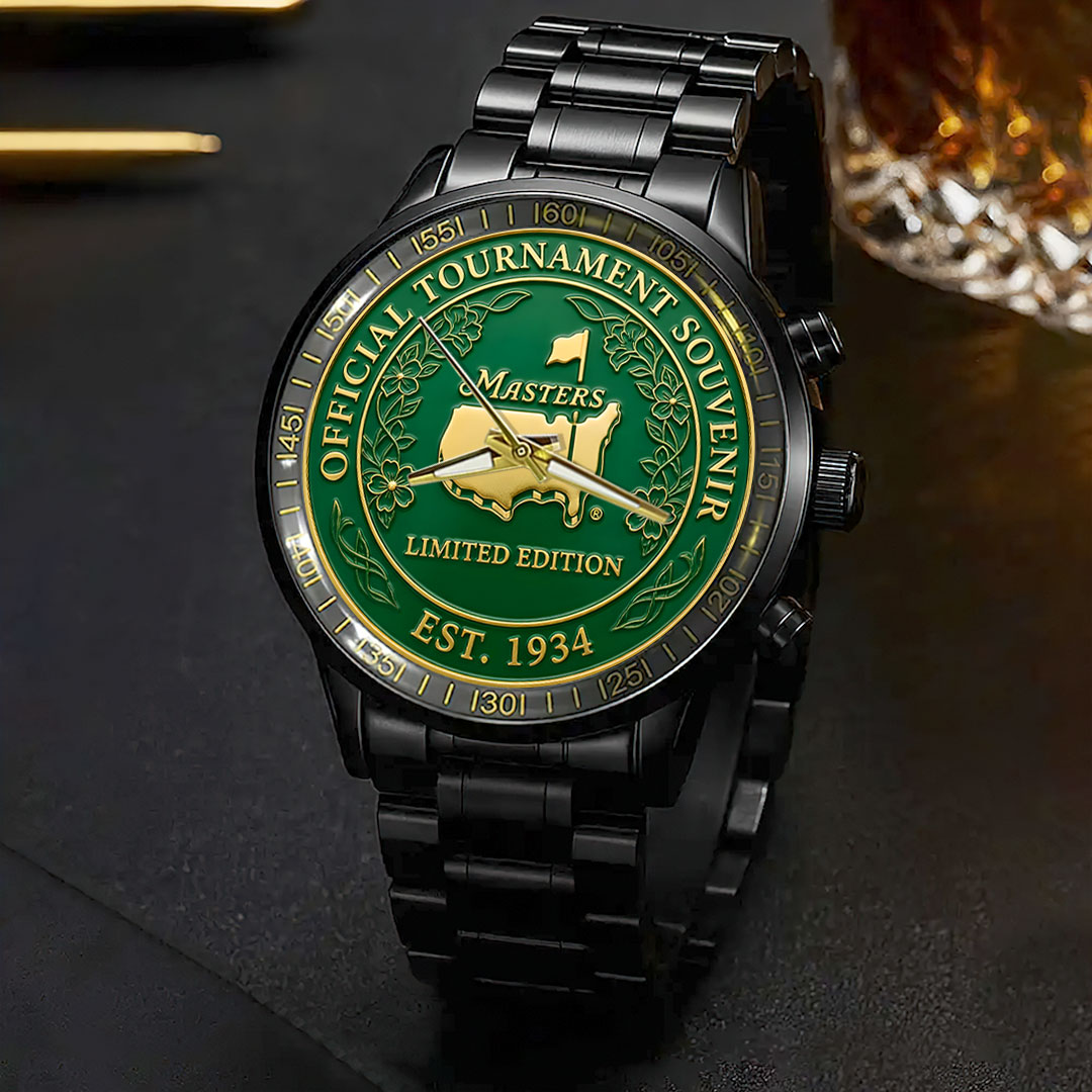 Masters Tournament Black Stainless Steel Watch – HOATT17304