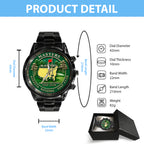 Masters Tournament Black Stainless Steel Watch – MAITM 10741