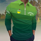 Masters Tournament x CALW Zip Polo Shirt – MAITM15055