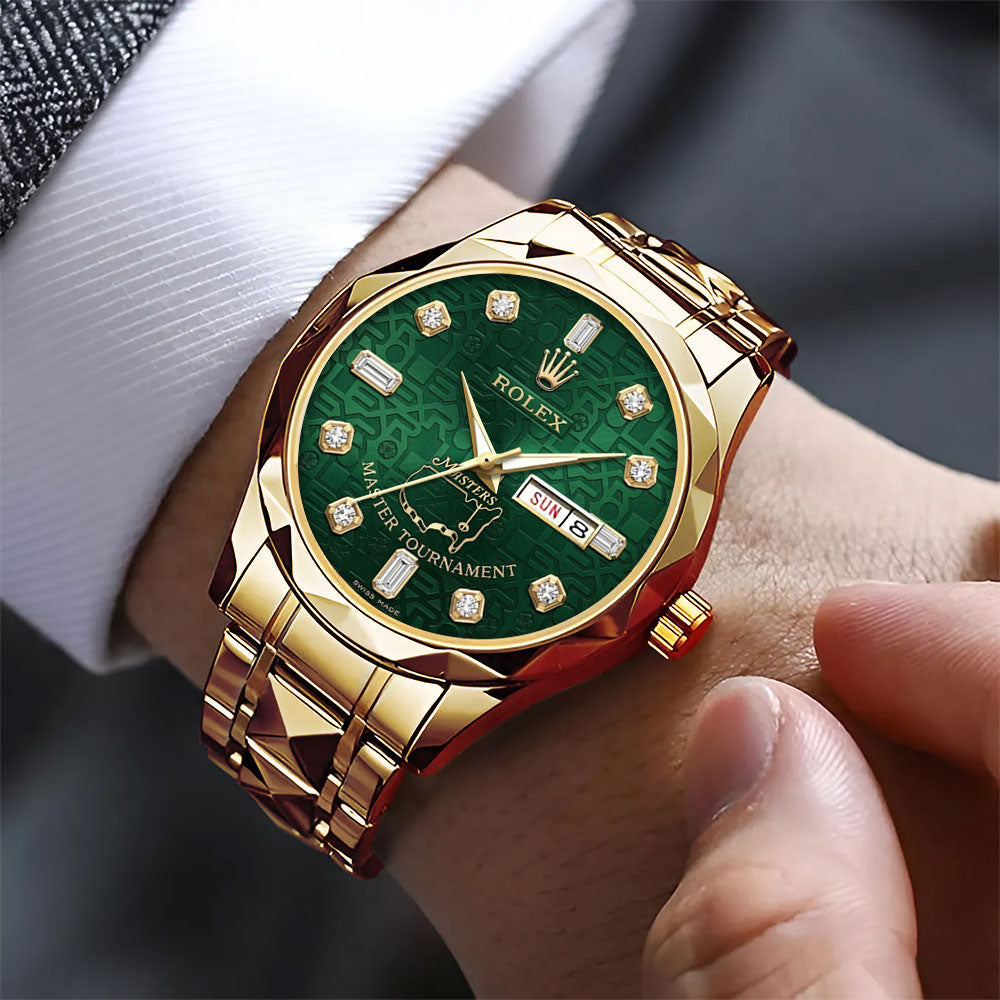 Masters Tournament x Rolex Alloy Luxury Quartz Watch – TMTHU5027