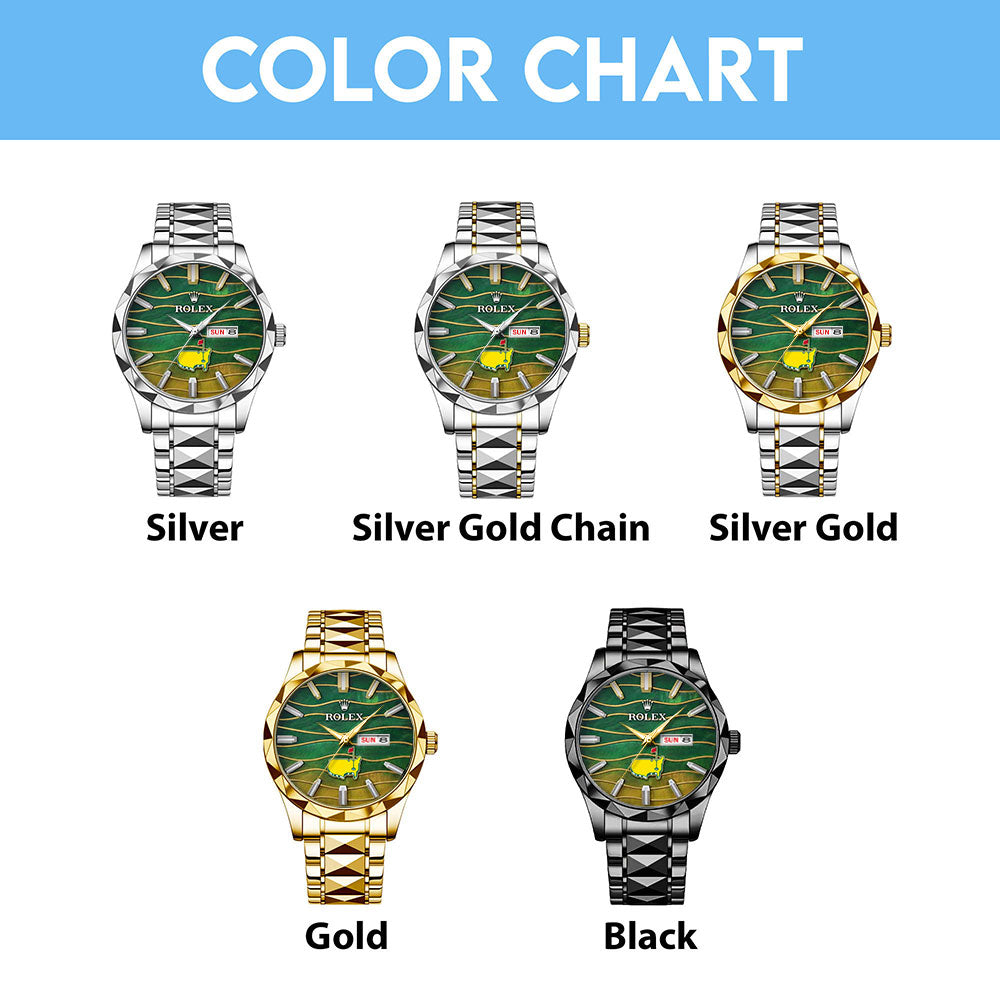 Masters Tournament x Rolex Alloy Luxury Quartz Watch – TMTHU5240